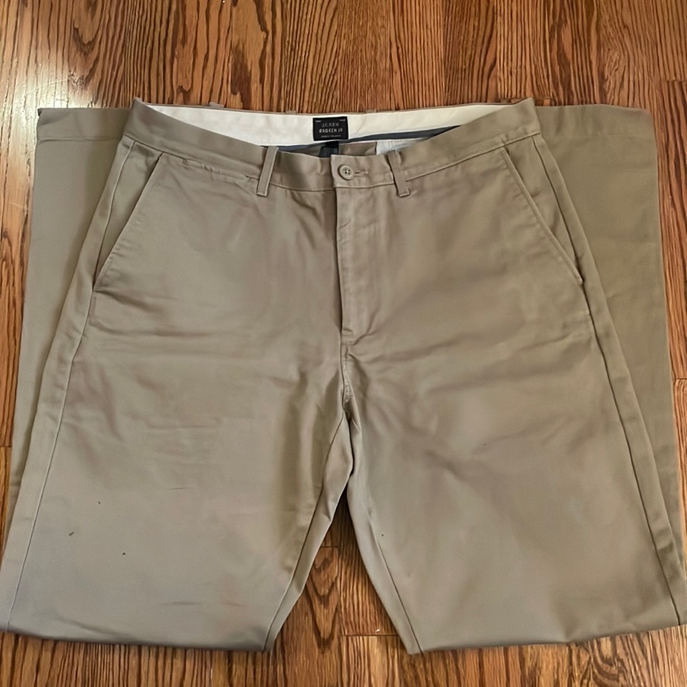 J Crew Chinos - Broken In - 32W 32L